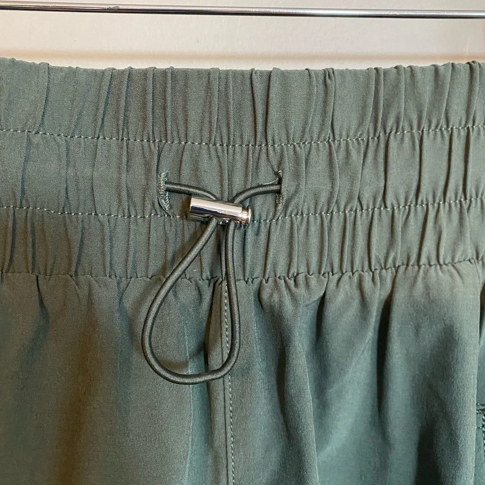 Abercrombie & Fitch Shorts Front Tie Green Size XS - Picture 3 of 7